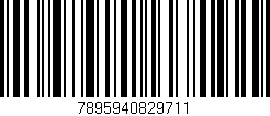 Código de barras (EAN, GTIN, SKU, ISBN): '7895940829711'