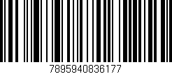 Código de barras (EAN, GTIN, SKU, ISBN): '7895940836177'