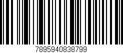 Código de barras (EAN, GTIN, SKU, ISBN): '7895940838799'