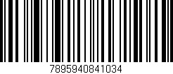 Código de barras (EAN, GTIN, SKU, ISBN): '7895940841034'