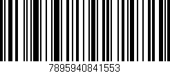 Código de barras (EAN, GTIN, SKU, ISBN): '7895940841553'