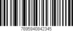 Código de barras (EAN, GTIN, SKU, ISBN): '7895940842345'