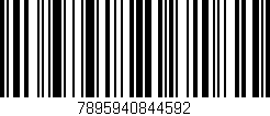 Código de barras (EAN, GTIN, SKU, ISBN): '7895940844592'