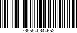 Código de barras (EAN, GTIN, SKU, ISBN): '7895940844653'
