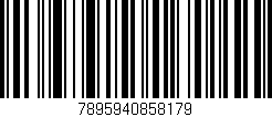 Código de barras (EAN, GTIN, SKU, ISBN): '7895940858179'