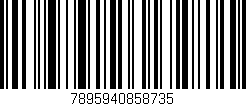 Código de barras (EAN, GTIN, SKU, ISBN): '7895940858735'