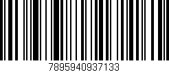 Código de barras (EAN, GTIN, SKU, ISBN): '7895940937133'