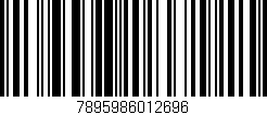 Código de barras (EAN, GTIN, SKU, ISBN): '7895986012696'