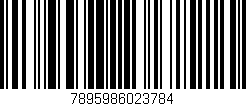 Código de barras (EAN, GTIN, SKU, ISBN): '7895986023784'