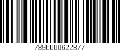 Código de barras (EAN, GTIN, SKU, ISBN): '7896000622877'