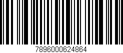 Código de barras (EAN, GTIN, SKU, ISBN): '7896000624864'