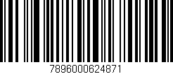 Código de barras (EAN, GTIN, SKU, ISBN): '7896000624871'