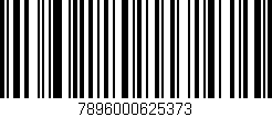 Código de barras (EAN, GTIN, SKU, ISBN): '7896000625373'