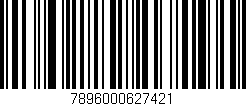Código de barras (EAN, GTIN, SKU, ISBN): '7896000627421'