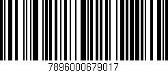 Código de barras (EAN, GTIN, SKU, ISBN): '7896000679017'
