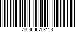 Código de barras (EAN, GTIN, SKU, ISBN): '7896000706126'