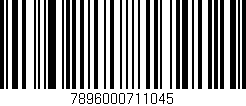 Código de barras (EAN, GTIN, SKU, ISBN): '7896000711045'