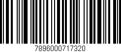 Código de barras (EAN, GTIN, SKU, ISBN): '7896000717320'
