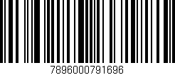 Código de barras (EAN, GTIN, SKU, ISBN): '7896000791696'