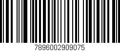 Código de barras (EAN, GTIN, SKU, ISBN): '7896002909075'
