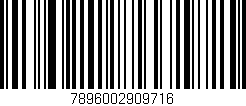 Código de barras (EAN, GTIN, SKU, ISBN): '7896002909716'