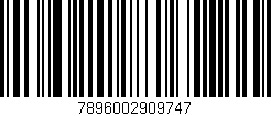 Código de barras (EAN, GTIN, SKU, ISBN): '7896002909747'