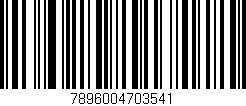 Código de barras (EAN, GTIN, SKU, ISBN): '7896004703541'