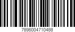 Código de barras (EAN, GTIN, SKU, ISBN): '7896004710488'