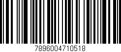 Código de barras (EAN, GTIN, SKU, ISBN): '7896004710518'