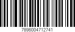 Código de barras (EAN, GTIN, SKU, ISBN): '7896004712741'