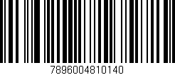 Código de barras (EAN, GTIN, SKU, ISBN): '7896004810140'