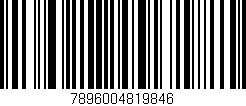 Código de barras (EAN, GTIN, SKU, ISBN): '7896004819846'