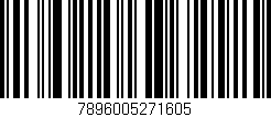 Código de barras (EAN, GTIN, SKU, ISBN): '7896005271605'