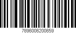 Código de barras (EAN, GTIN, SKU, ISBN): '7896006200659'