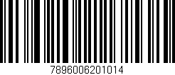 Código de barras (EAN, GTIN, SKU, ISBN): '7896006201014'