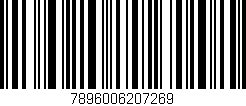 Código de barras (EAN, GTIN, SKU, ISBN): '7896006207269'