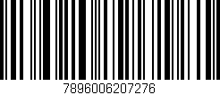 Código de barras (EAN, GTIN, SKU, ISBN): '7896006207276'