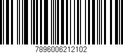 Código de barras (EAN, GTIN, SKU, ISBN): '7896006212102'