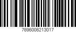 Código de barras (EAN, GTIN, SKU, ISBN): '7896006213017'