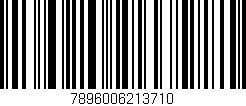 Código de barras (EAN, GTIN, SKU, ISBN): '7896006213710'