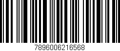 Código de barras (EAN, GTIN, SKU, ISBN): '7896006216568'