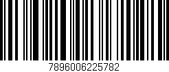 Código de barras (EAN, GTIN, SKU, ISBN): '7896006225782'