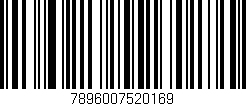 Código de barras (EAN, GTIN, SKU, ISBN): '7896007520169'