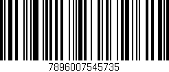 Código de barras (EAN, GTIN, SKU, ISBN): '7896007545735'