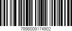 Código de barras (EAN, GTIN, SKU, ISBN): '7896009174902'