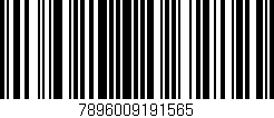 Código de barras (EAN, GTIN, SKU, ISBN): '7896009191565'