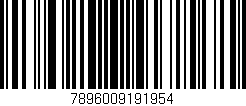Código de barras (EAN, GTIN, SKU, ISBN): '7896009191954'