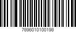 Código de barras (EAN, GTIN, SKU, ISBN): '7896010100198'