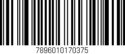 Código de barras (EAN, GTIN, SKU, ISBN): '7896010170375'