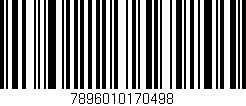 Código de barras (EAN, GTIN, SKU, ISBN): '7896010170498'